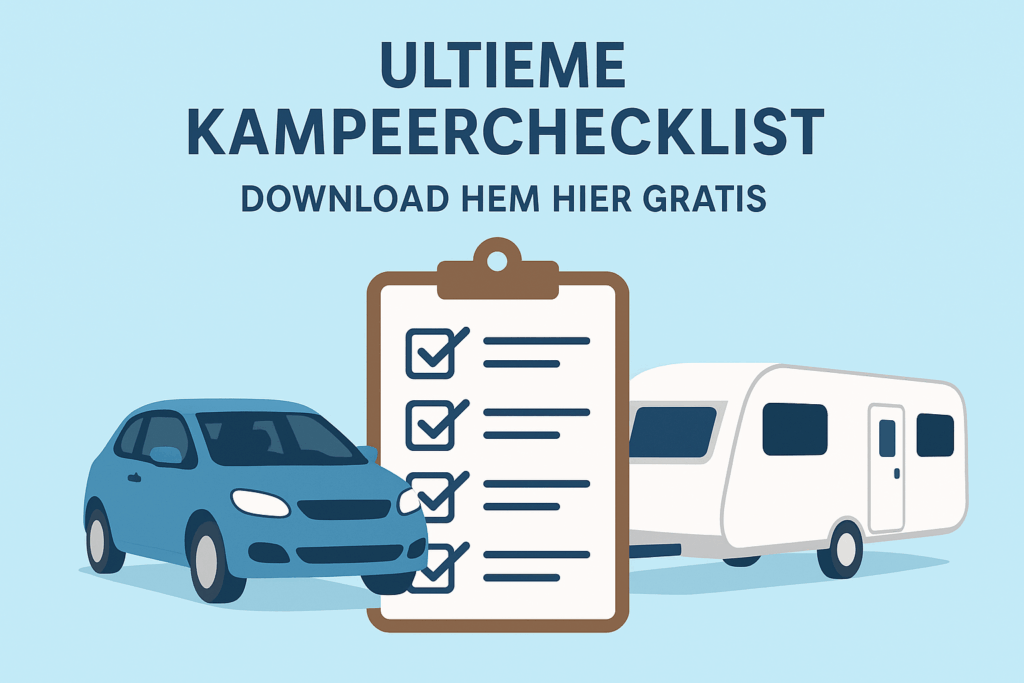 Checklist voor vakantie met auto en caravan