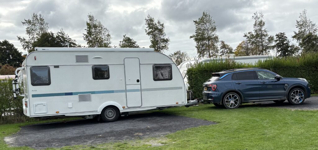 Caravan met Link & Co 01 op camping